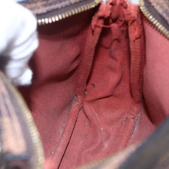 LOUIS VUITTON Damier Ebene Trousse makeup Pouch - Picture 14 of 16